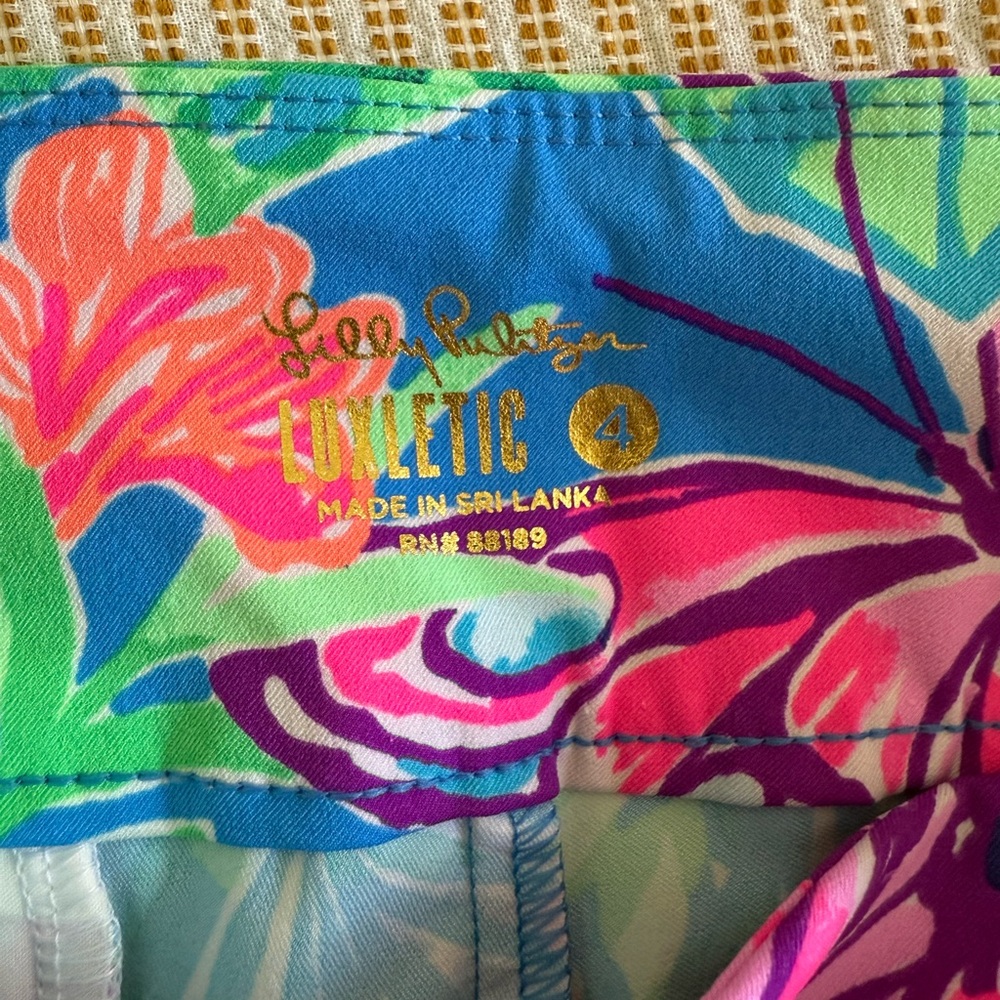 Lilly Pulitzer Luxletic Floral Shorts